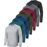 7-Pack BOOJO Men’s Long Sleeve Athletic Shirts for $28.99