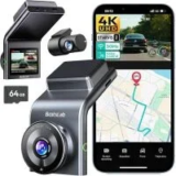 Botslab G300 4K Starvis 2 Dual Dash Cam with 64GB Card for $89.99