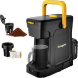 BougeRV Portable Coffee Maker with 18V 8Ah Battery for $145