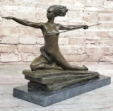 Bronze Mythology Sculpture by Bouraine – Now $349.50