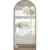 Brauthon 22″x48″ Arched Gold Antique Mirror Now $89.99