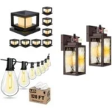 Spring Sale on Outdoor Lighting: Brightever String Lights for $16, Hakol Garden Light for $25 $16.00