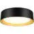 BrightHome KN0001 Black LED Flush Mount Ceiling Light – $21.24 ($36.89 Value)