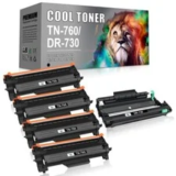 Brother TN760 Toner Cartridge & DR730 Drum Unit 2-Pack – New, $45.99 ($97.85 Original Price)