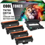 Brother TN760 Toner & DR730 Drum Unit Combo for DCP-L2550DW, HL-L2395DW, MFC-L2710DW – $45.99 ($97.85 Value)