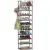 Bug Hull 10-Tier Metal Shoes Rack for $13.49