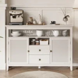 Bungalow Rose Azarius Boho Storage Coffee Bar Cabinet – $136.99 ($299.99 Original)