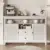 Bungalow Rose Azarius Boho Storage Coffee Bar Cabinet – $136.99 ($299.99 Original)