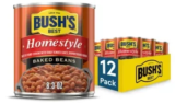 12-Pack Bush’s Best Homestyle Baked Beans (8.3oz Cans) $11 at Amazon
