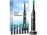 Bymore Electric Toothbrush with 8 Replacement Heads for $9.99