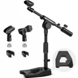CAHAYA Adjustable Microphone Boom Arm Stand – New, $13.74 ($24.99 Original)