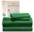 California Design Den King Size Cotton Sheet Set in Emerald Green for $22.94