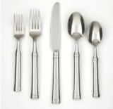 5-Piece Cambridge Tuscany Stainless Steel Flatware Set for $13 – 79% Off $13.00