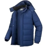 Camelsports Men’s Winter Jacket with Detachable Hood for $27.99