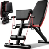 Camkey 7-Position Foldable Olympic Weight Bench for $99.97