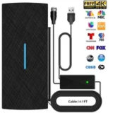 Camkey AN-3007 4K 1080P Digital TV Antenna (90-150 Miles Range) – $9.90 ($18.61 Off)