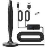 Camkey Indoor TV Antenna with Amplifier for $9.00