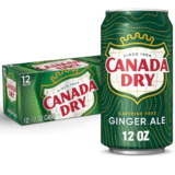Canada Dry Ginger Ale 12-Pack Cans for $4.75