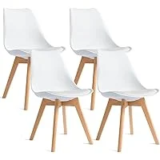 CangLong Modern Upholstered Dining Chairs Set of 4 for $89.99