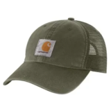 Carhartt Men’s Buffalo Sandstone Meshback Cap – $15