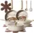 Carote 14-Piece Ceramic Nonstick Cookware Set for $66.99