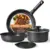 Carote 6-Piece Nonstick Cookware Set with Detachable Handles for $19.99