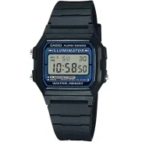 Casio F105W-1A Vintage Illuminator Digital Watch for $17.97