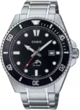 Casio Men’s 44mm Diver Stainless Steel Bracelet Watch for $59.97
