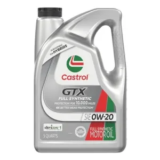 5-Quart Castrol GTX Full Synthetic 0W-20 Motor Oil for $19