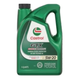 5-Quarts Castrol GTX High Mileage 5W-20 Synthetic Blend Motor Oil for $14