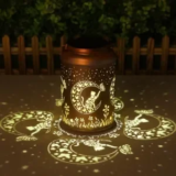 Cawalap Hanging Waterproof Solar Lantern for $7.99 with Free Shipping