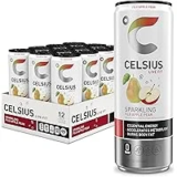 12-Pack CELSIUS Sparkling Fuji Apple Pear Energy Drink for $14.25