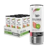 Celsius Sparkling Kiwi Guava Sugar Free Energy Drink (12 Fl Oz, 12-Pack) – $14.25 at Amazon