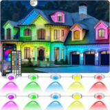 CETELUMA 400′ Permanent Outdoor LED Lights with App/Remote Control – $40