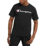 Champion Men’s Classic Script Graphic Short Sleeve T-Shirt for $6.24