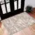 CHAMPLANT 2’x3′ Area Rug – Light Cyan & Light Red Floral Pattern – $9.99