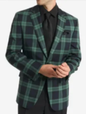 Chaps Men’s Holiday Blackwatch Blazer Available for $32