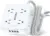 CHCORE 8-Outlet Surge Protector with 4 USB Ports, 5′ Braided Cord – $9.01