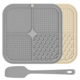 ChefAide 2-Pack Lick Mats 8.5″ x 8.5″ for $5.99