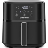 6-Quart Chefman TurboFry Touch Digital Air Fryer for $38.13
