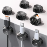 Chfeila Dual Spring & Clasp Cord Organizers 8-Pack for $3.98