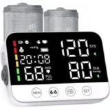ChicDream 6.14″ Dual User USB-C Rechargeable Blood Pressure Monitor for $17.99
