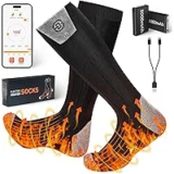 ChieAdt 8000mAh Rechargeable Heated Socks – Now $17.99