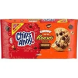 Chips Ahoy! Chewy Cookies with Reese’s Peanut Butter Cups (Family Size, 14.25oz) – $2.54