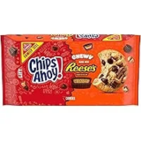CHIPS AHOY! Chewy Chocolate Chip Cookies with Reese’s Peanut Butter Cups, 14.25oz – $2.55