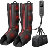 CINCOM Leg Massager with Heat & Compression – $65 (50% Off)