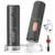 CIRCLE JOY 110ml Rechargeable Electric Salt and Pepper Grinder Set (Black) – $12