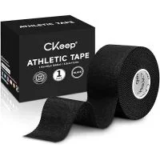 CKeep 1.5in x 15yd Black Latex-Free Athletic Tape – $4.94