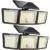 Claoner 3500-Lumen 286-LED Solar Motion Sensor Lights (2-Pack) for $19.99