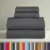 Clara Clark 1800 Series 4-Piece Deep Pocket Queen Sheet Set for $17.99
